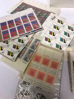 Various Size Blocks of Stamps