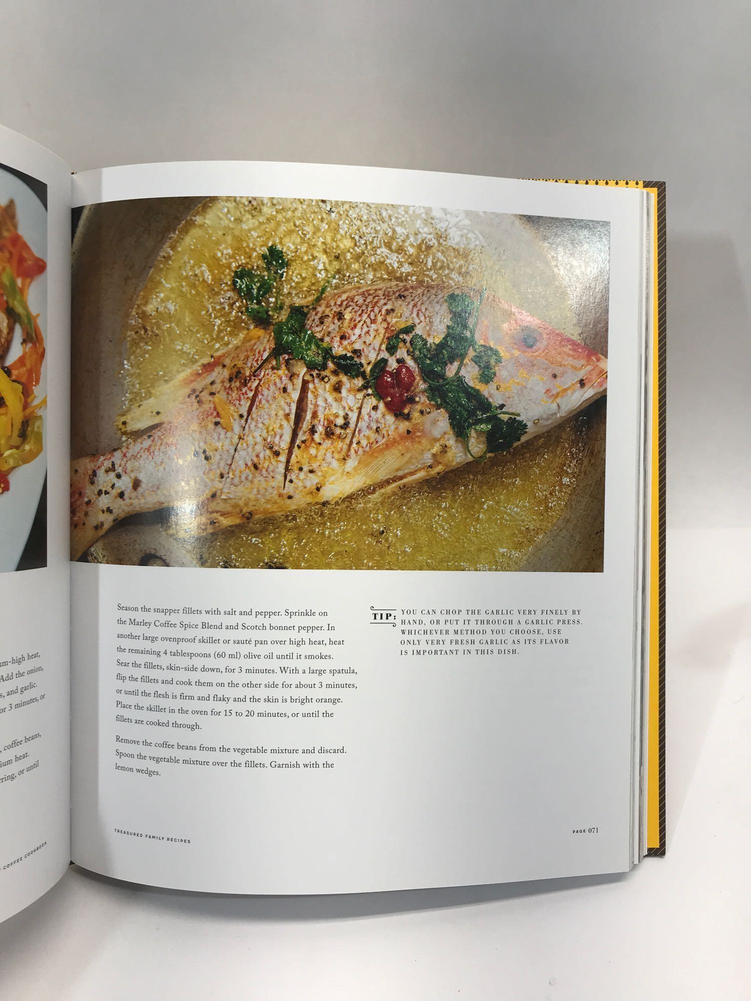 Rohan Marley Cookbook Signed COA
