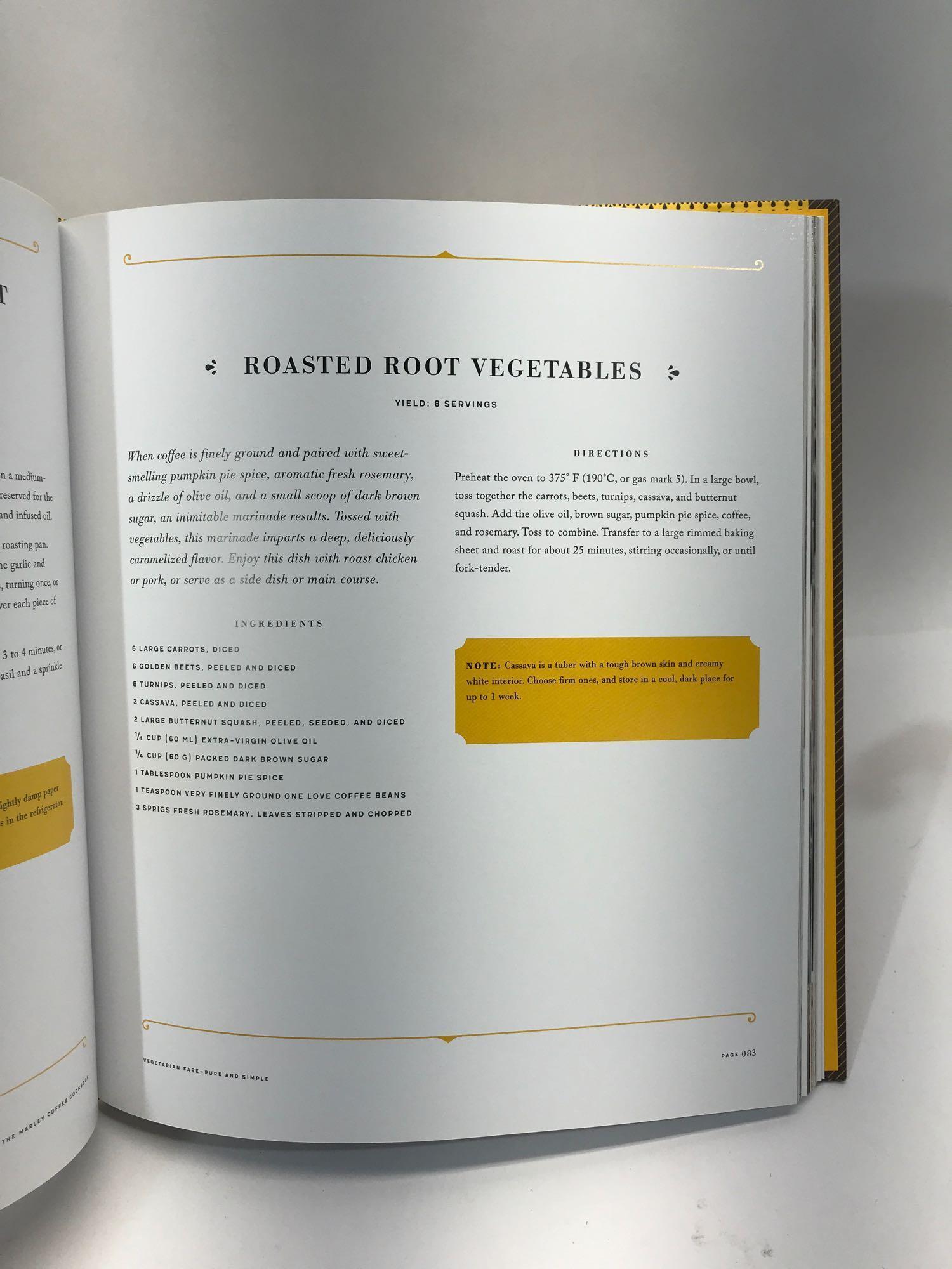 Rohan Marley Cookbook Signed COA