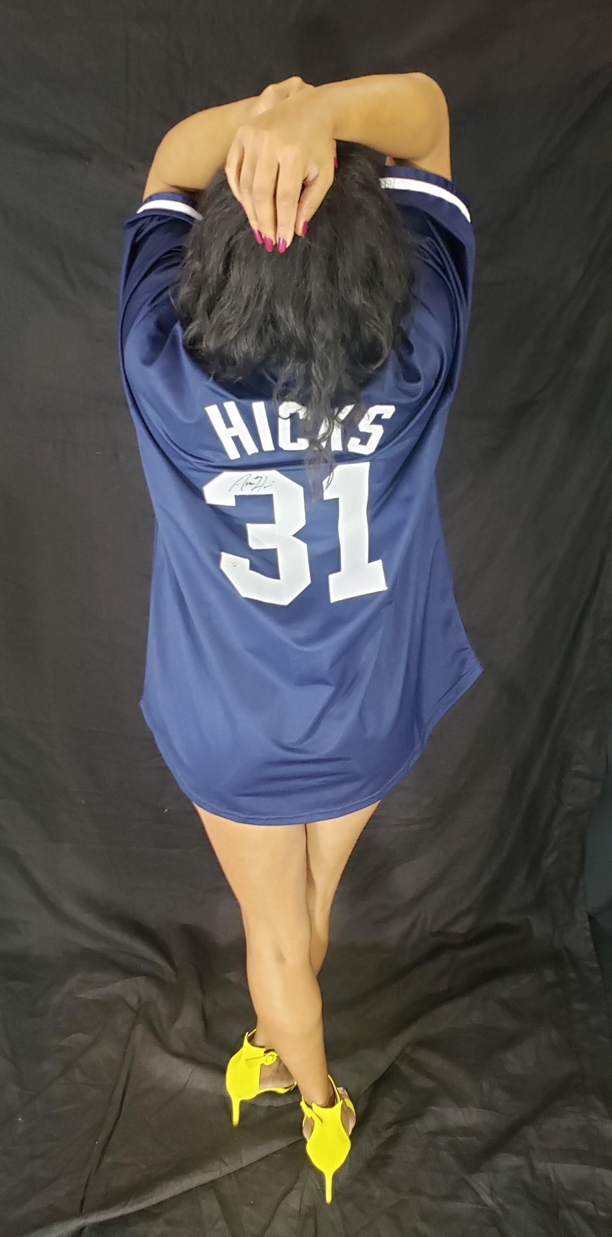 Aaron Hicks Yankees Signed Jersey COA