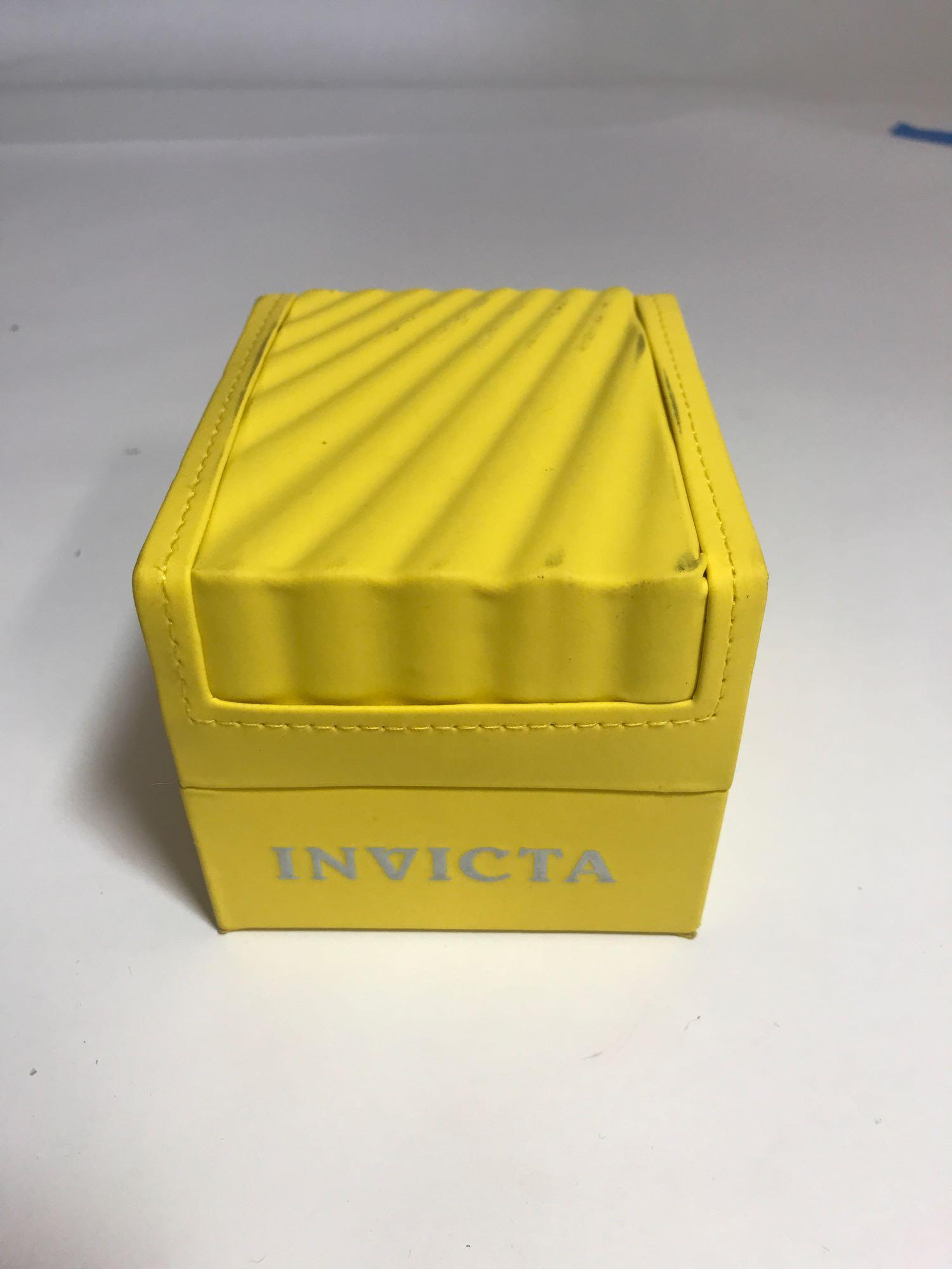 Invicta Womens Self Winding Clear Back Watch