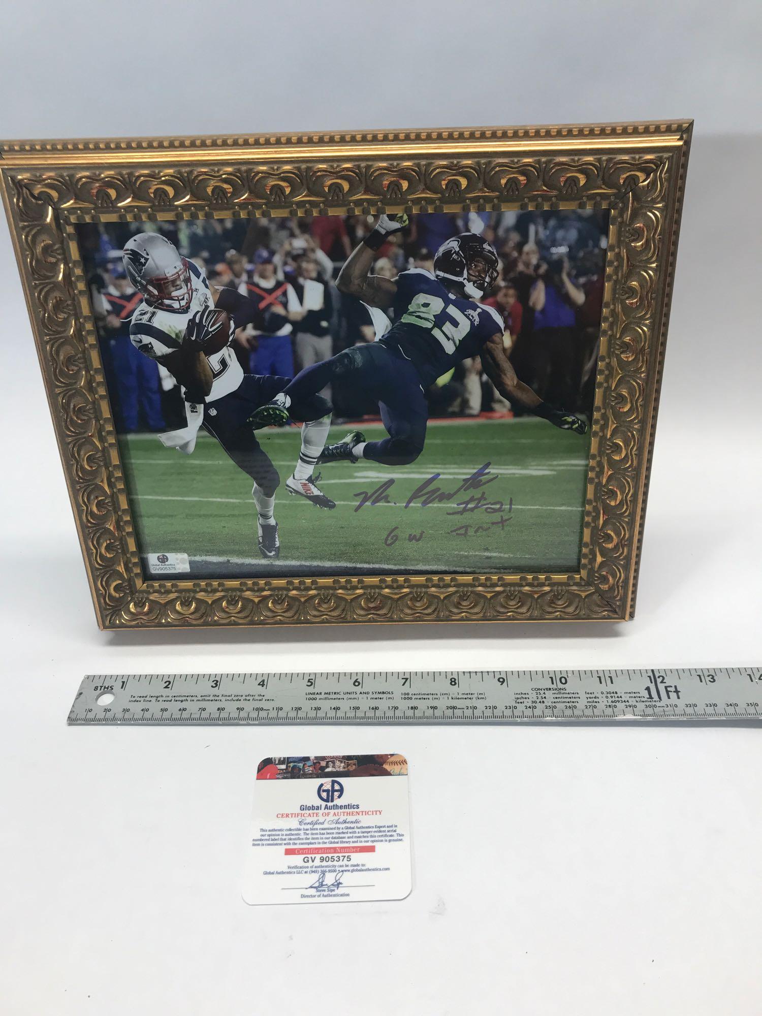 Malcolm Butler Signed Photo COA