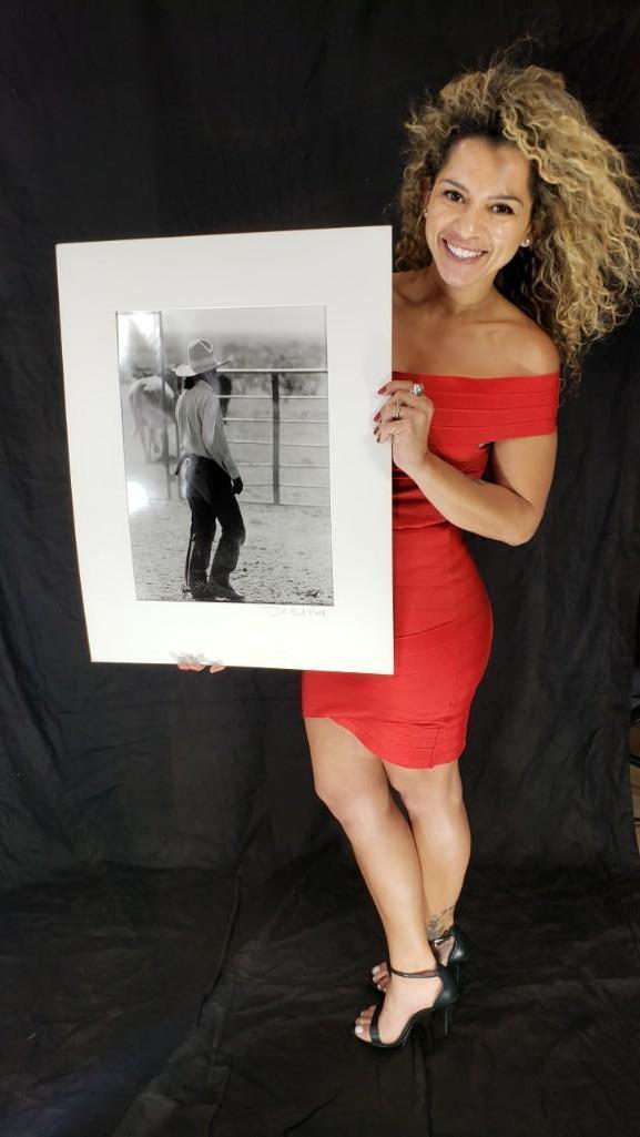 Douglas Kent Hall Trigg Ranch Hand Photo Signed