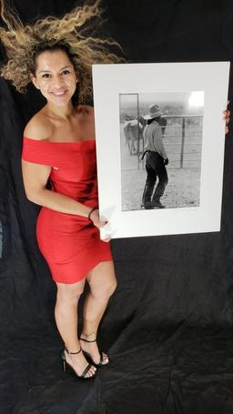 Douglas Kent Hall Trigg Ranch Hand Photo Signed