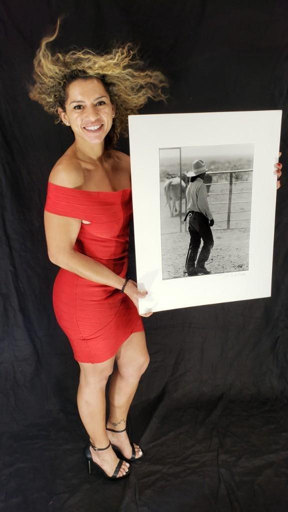 Douglas Kent Hall Trigg Ranch Hand Photo Signed