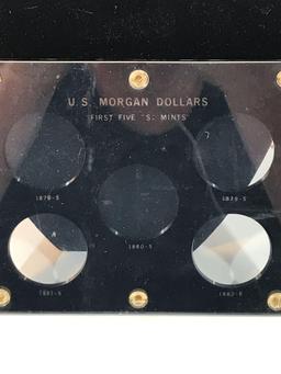Acrylic Holders For Morgan Dollar Coins 4 Units