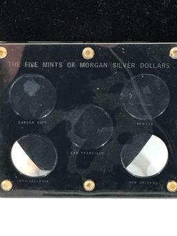 Acrylic Holders For Morgan Dollar Coins 4 Units