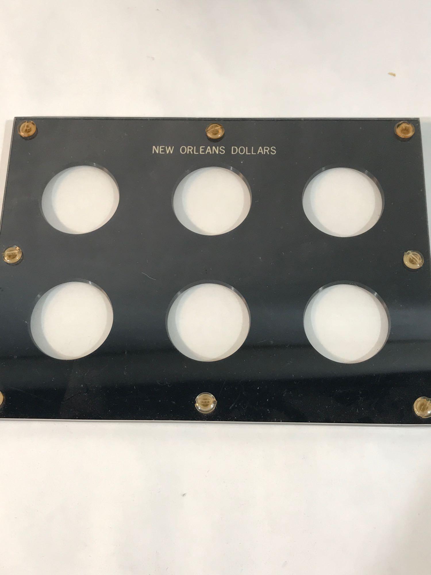 Acrylic Holders For Morgan Dollar Coins 4 Units