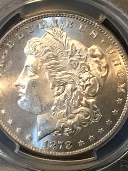 1878-S PCGS MS62 Morgan Silver Dollar