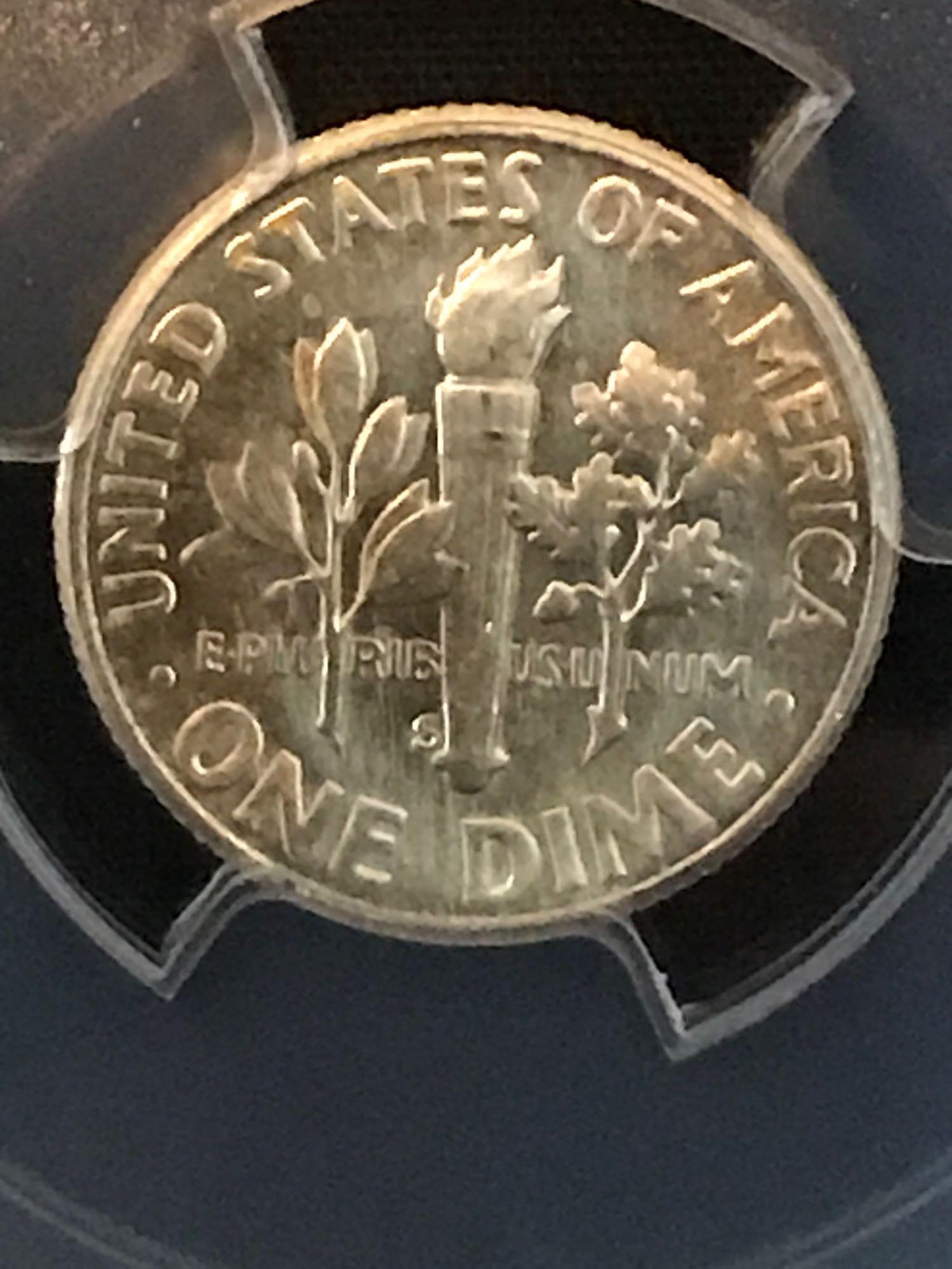 1953-S PCGS MS65 Dime 4 Units