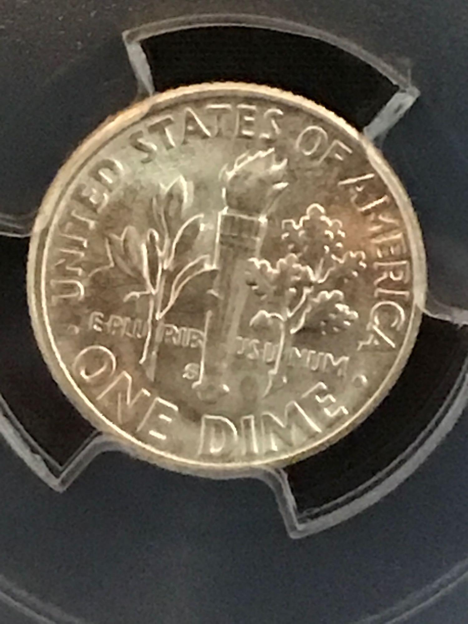 1953-S PCGS MS65 Dime 4 Units