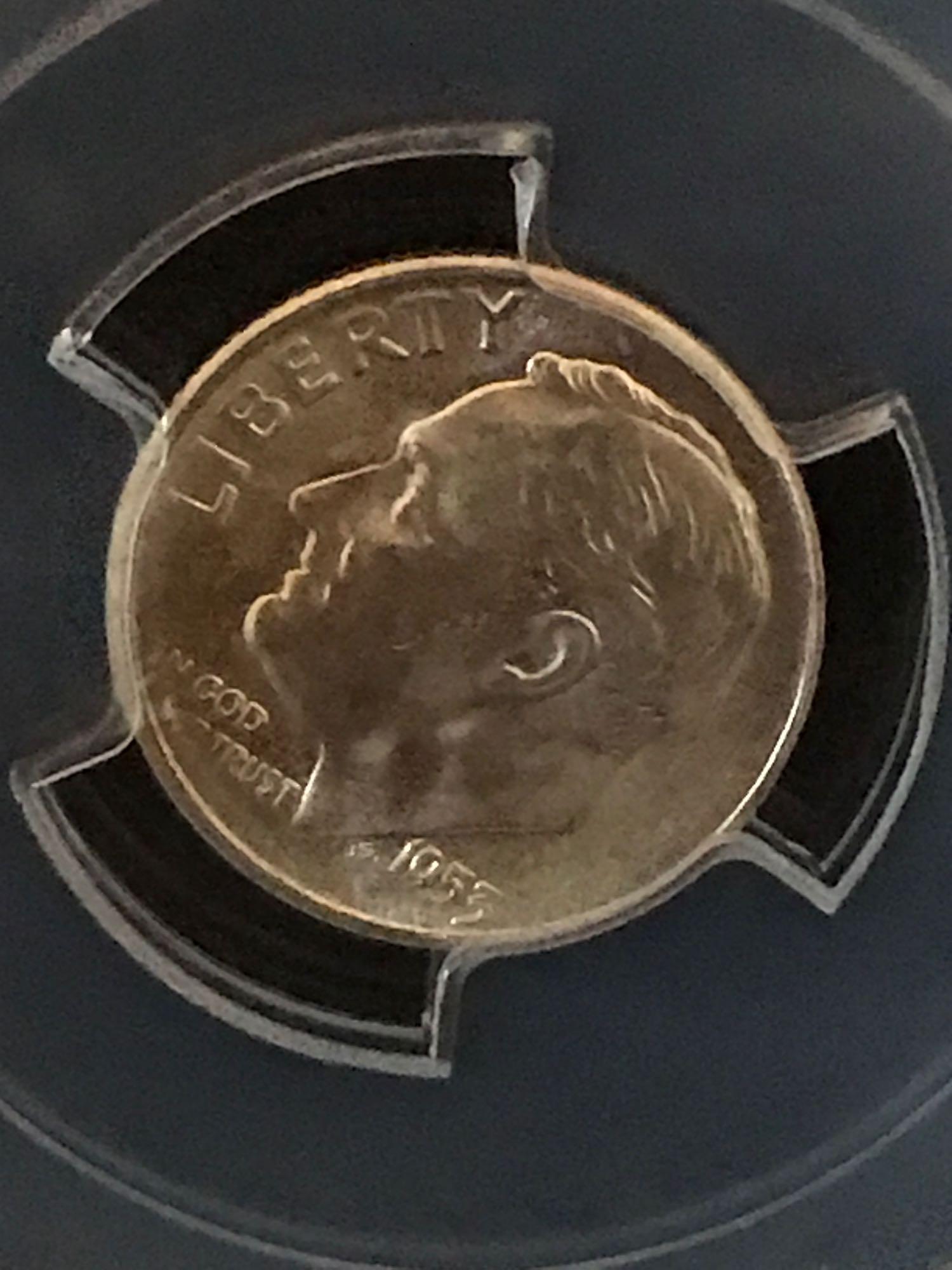1953-S PCGS MS65 Dime 4 Units