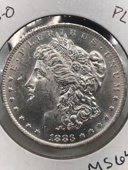 1883-O PL MS64 Morgan Silver Dollar
