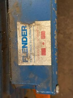 Flender Himmel motor 33in long 3ph 481-102-670 rm2