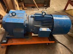 Flender Himmel motor 33in long 3ph 481-102-670 rm2