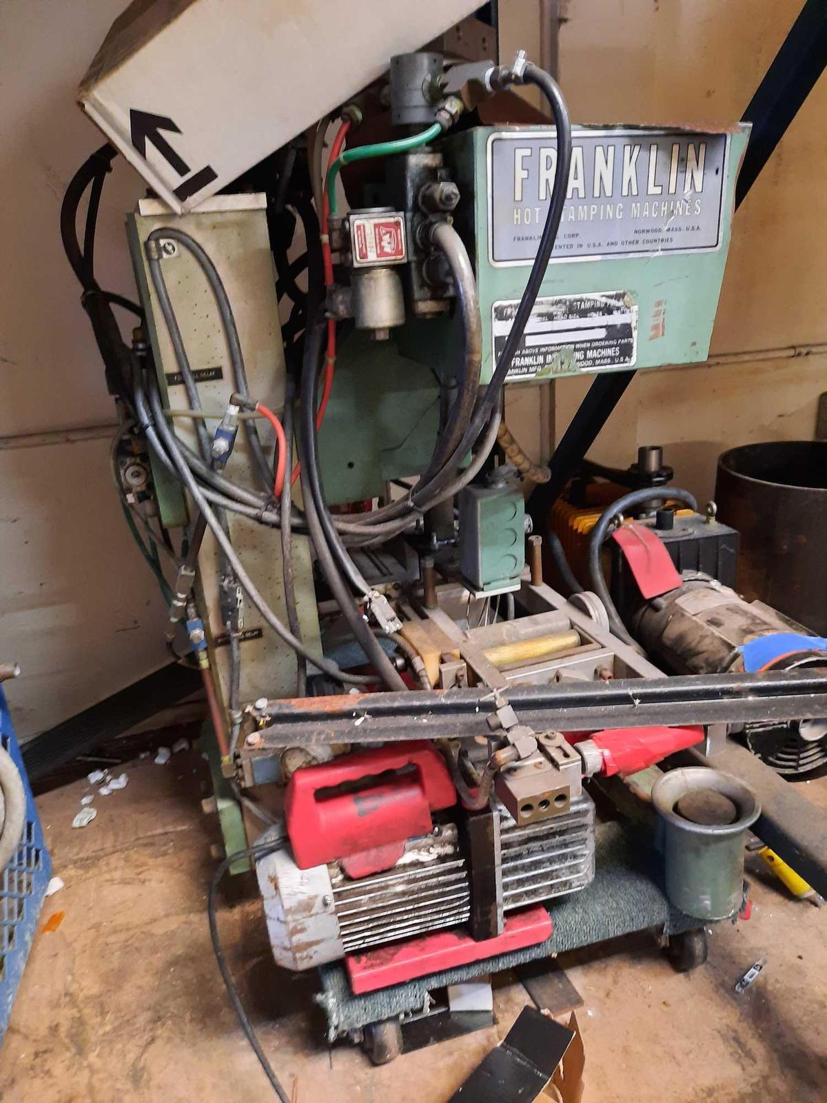 Franklin Hot Stamping Machine rm2