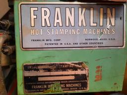 Franklin Hot Stamping Machine rm2