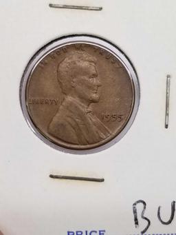 54D 55D 55P 57D BU Wheat Cent Lusterous 4 Units