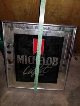 Michelob Light Beer Mirror