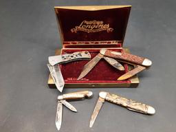 Pocket Knives in Longines Watch Case