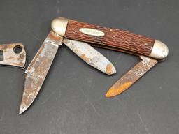 Pocket Knives in Longines Watch Case