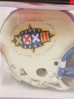 Super Bowl 32 Mini Helmet 2 Units
