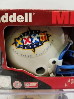 Super Bowl 32 Mini Helmet 2 Units