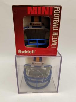 Super Bowl 32 Mini Helmet 2 Units