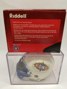 Super Bowl 32 Mini Helmet 2 Units