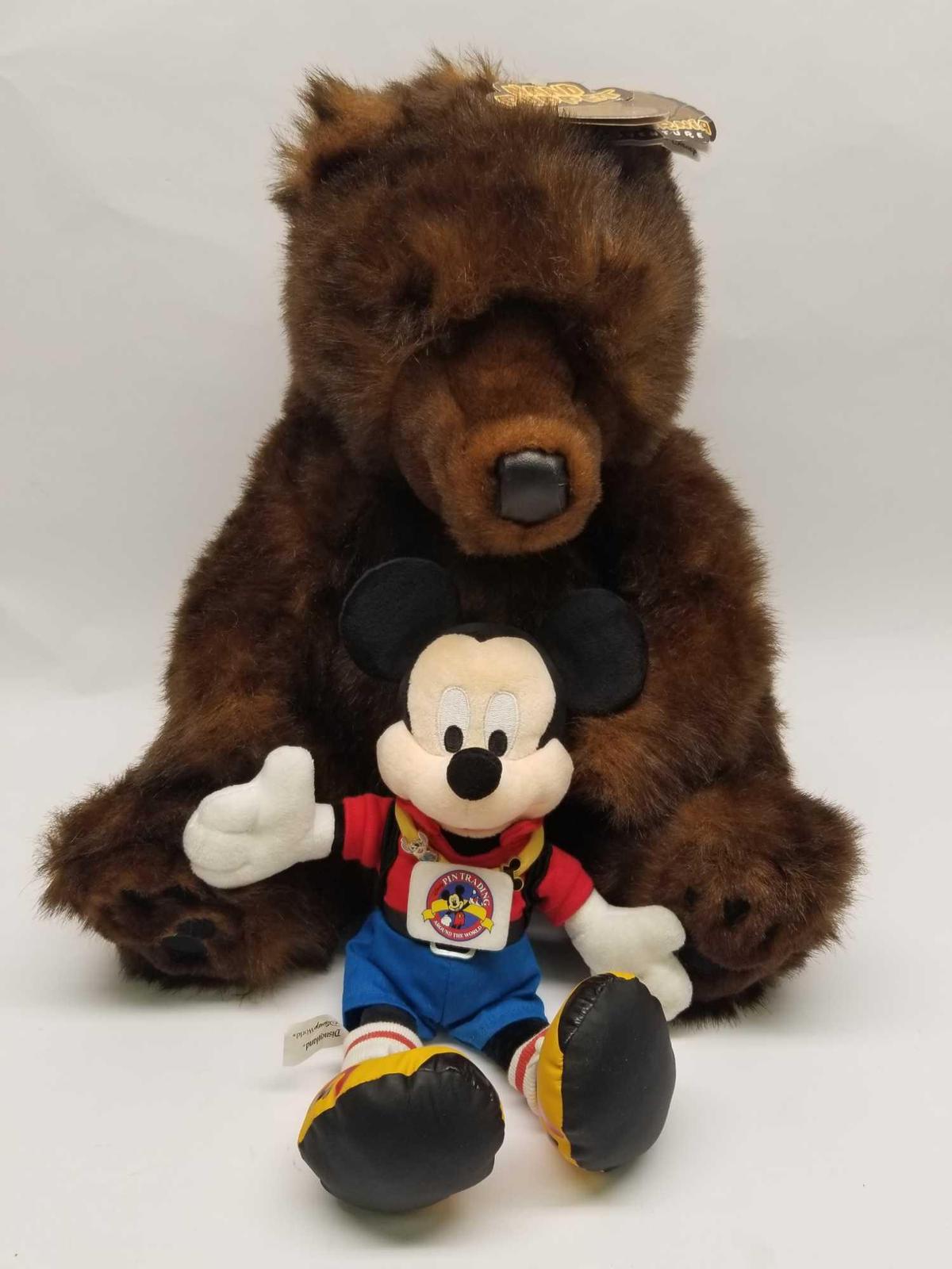 Disney Mickey Bear Hand Puppet 2 Units