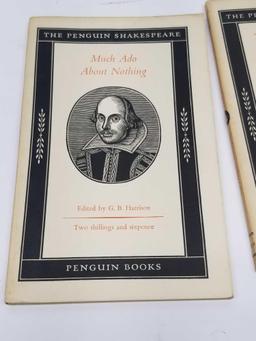 1958 Shakespeare Paperback Books 3 Units