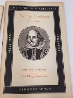 1958 Shakespeare Paperback Books 3 Units