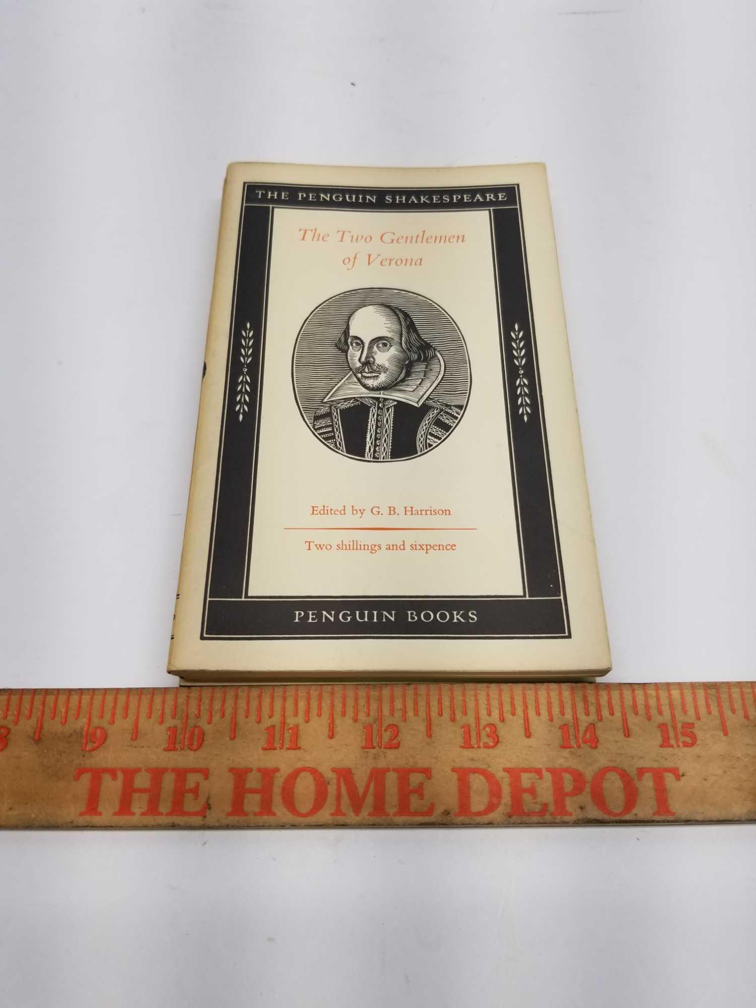 1958 Shakespeare Paperback Books 3 Units