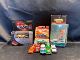 Hot wheels and matchbox car lot