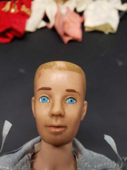 1960s Ken dolls with extra clothes