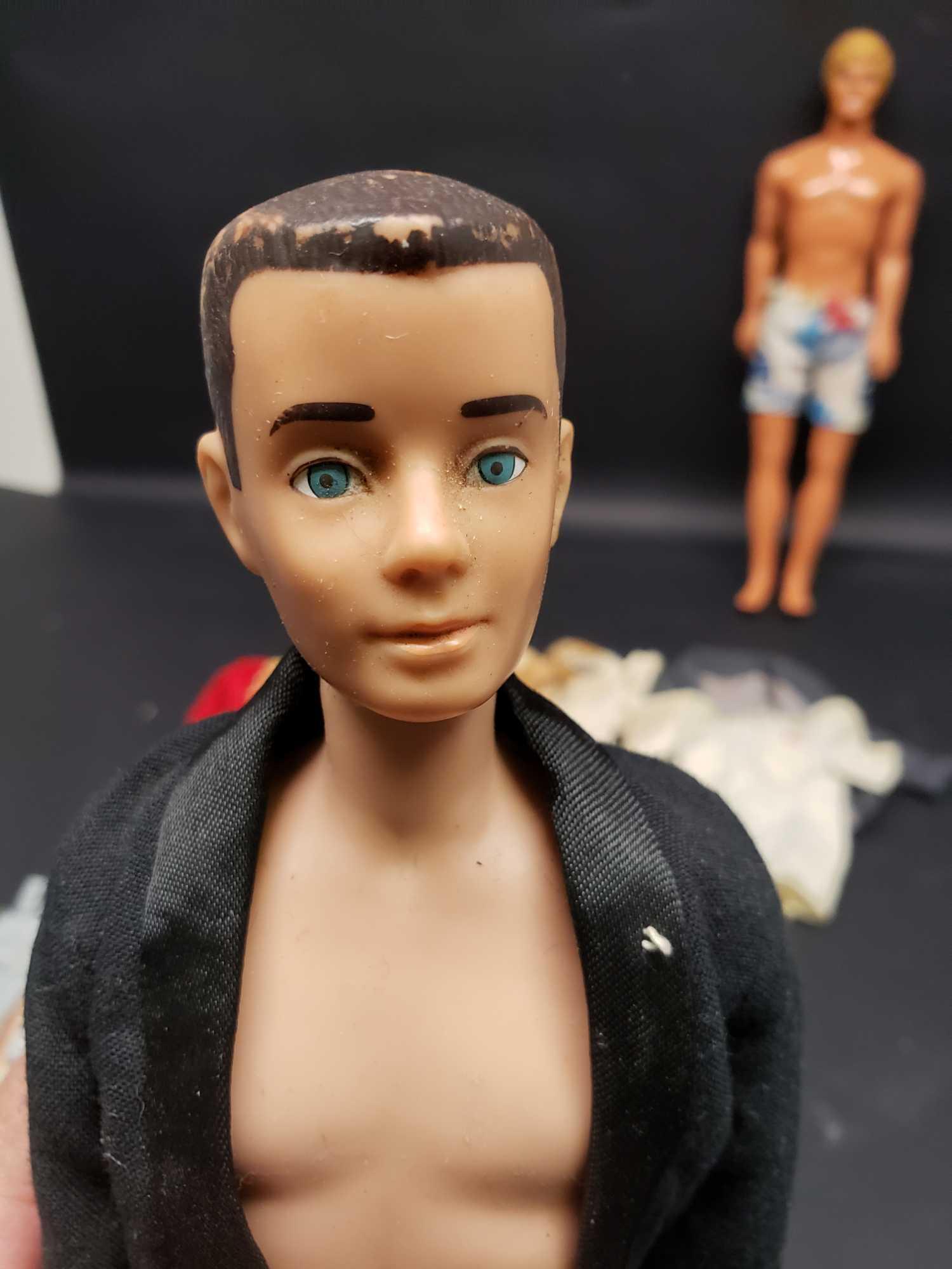 1960s Ken dolls with extra clothes