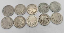 Buffalo nickels .50 cent face value