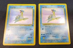 Pokemon cards Fossils 1st ed holo