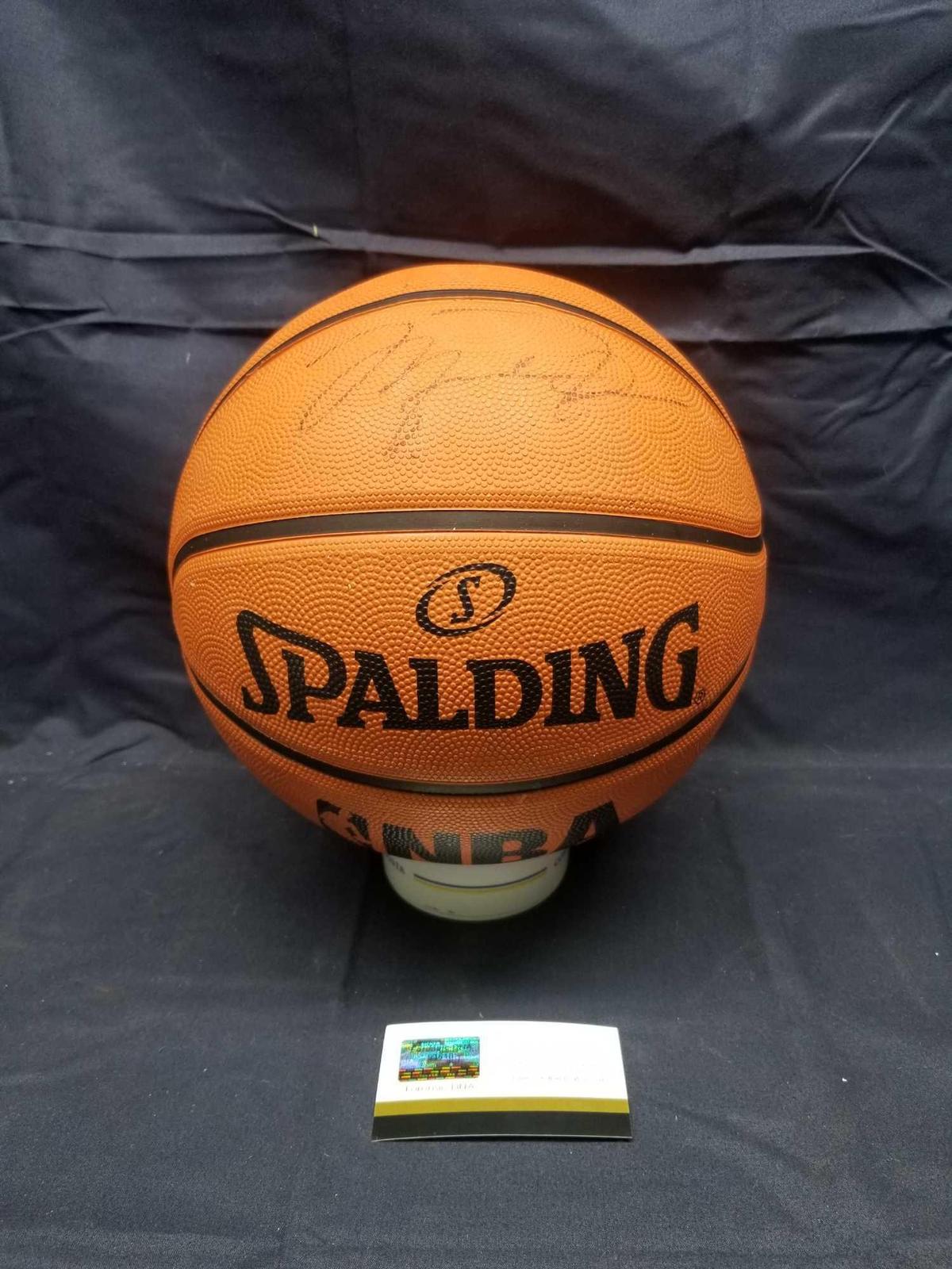 Michael Jordan Signed Basketball COA