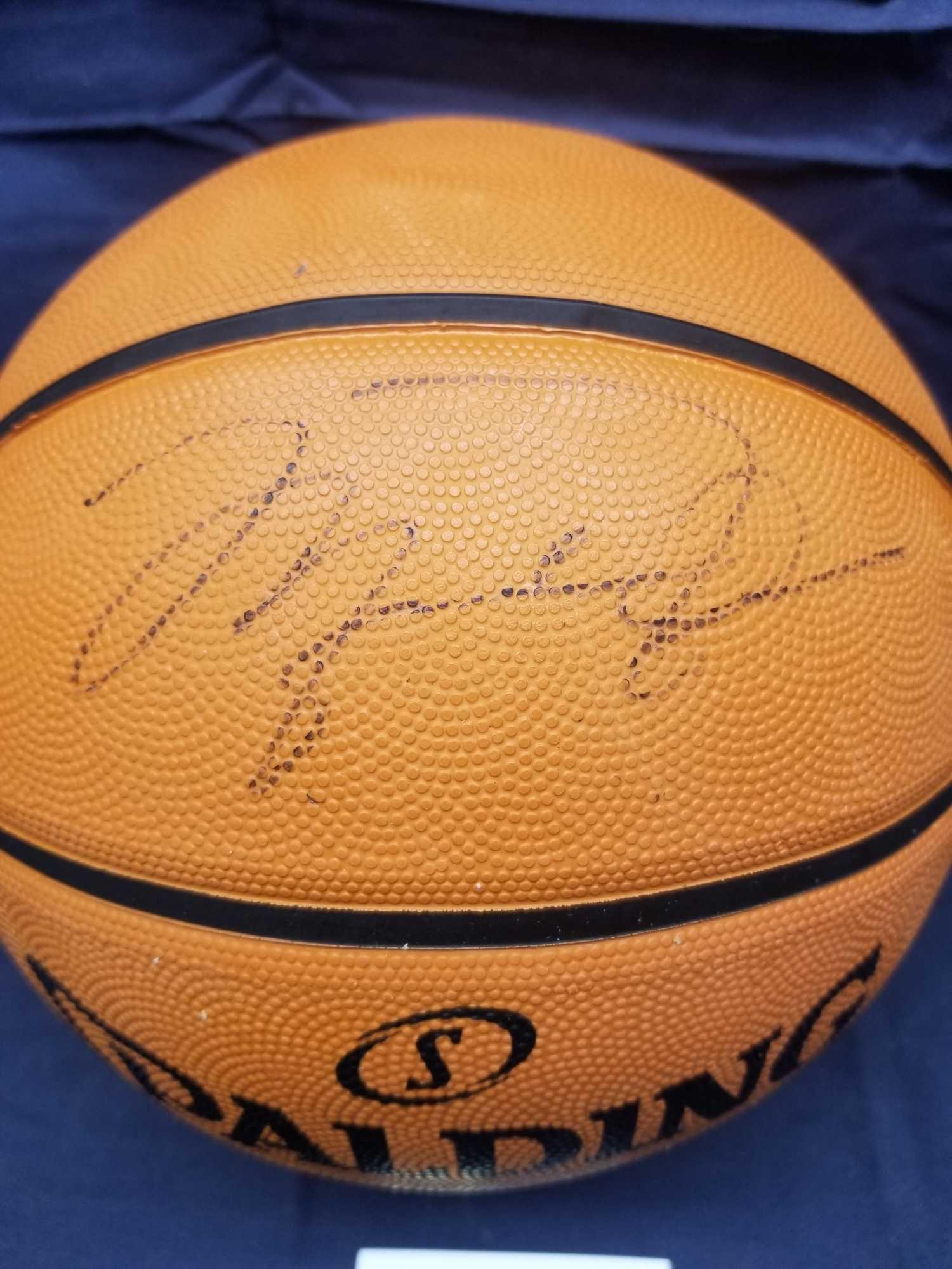Michael Jordan Signed Basketball COA