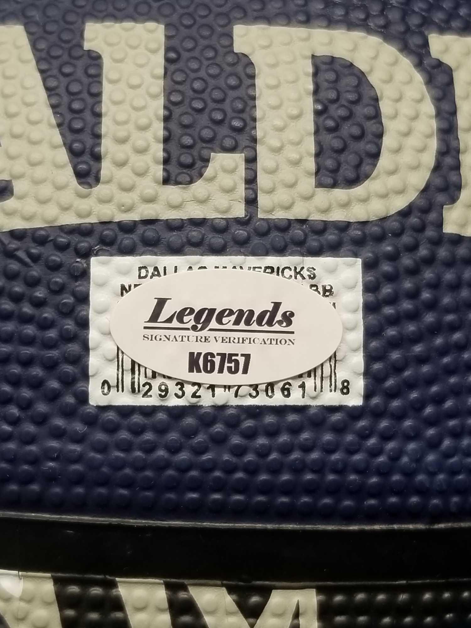 Luka Doncic Signed Mavericks Basketball COA