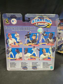 Starting lineup baseball figures 3 players