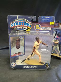Starting lineup baseball figures 3 players