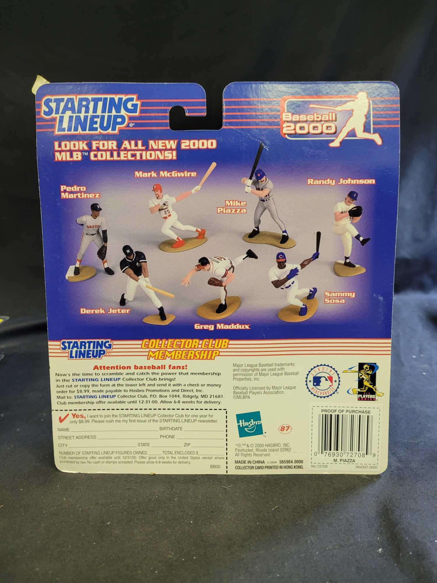 Starting lineup baseball figures 3 players