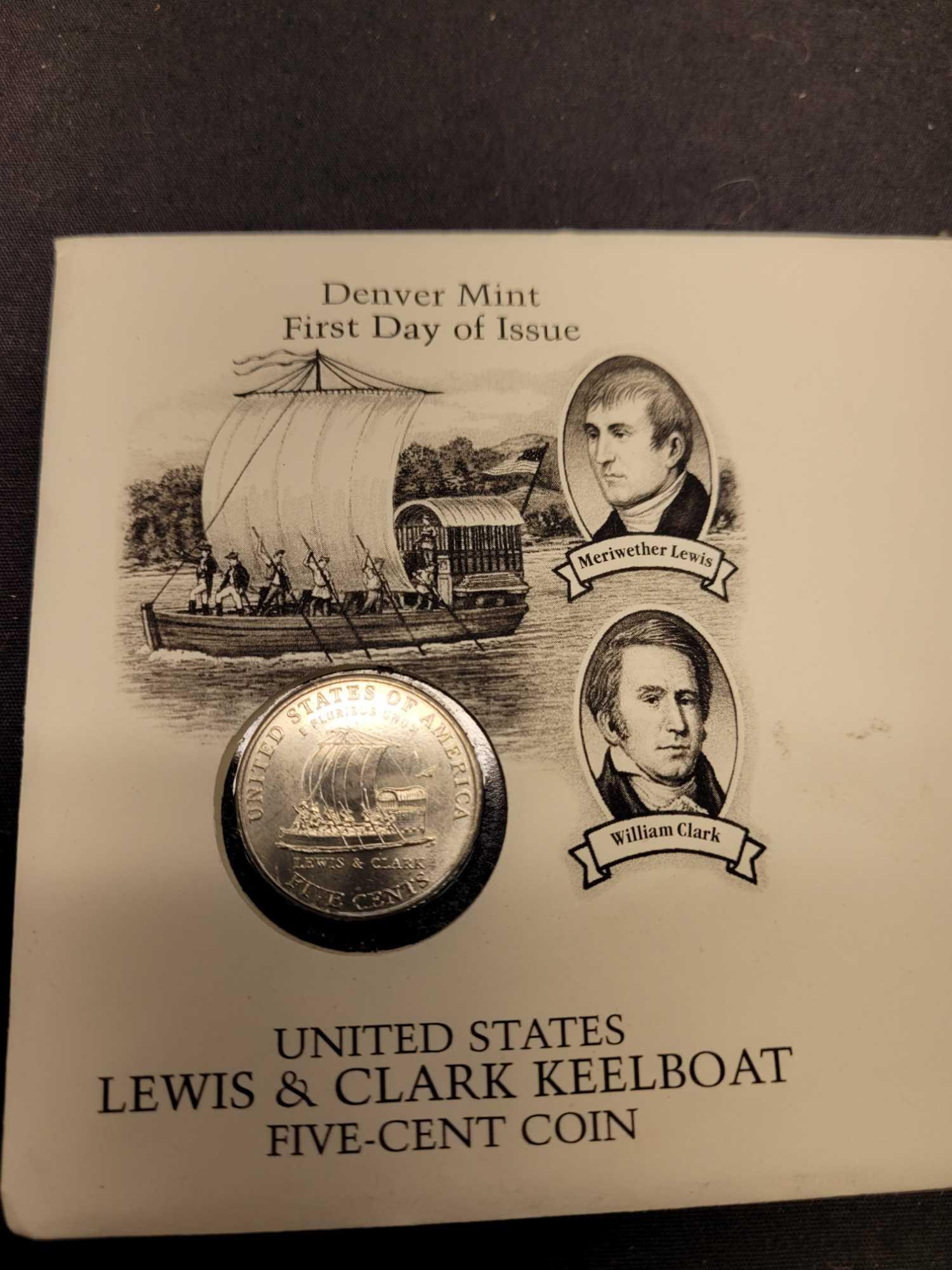 10 5 cent coin mint Issued Philadelphia and Denver 2004 1st day issued