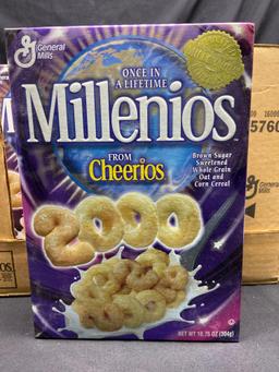 Box of USA Olympic crunch and Millennios