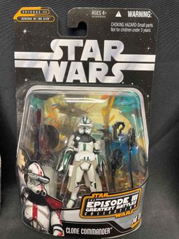 Clone Troopers Lot. Clone Commander, Shock Trooper, Hawkbat Battalion Trooper.