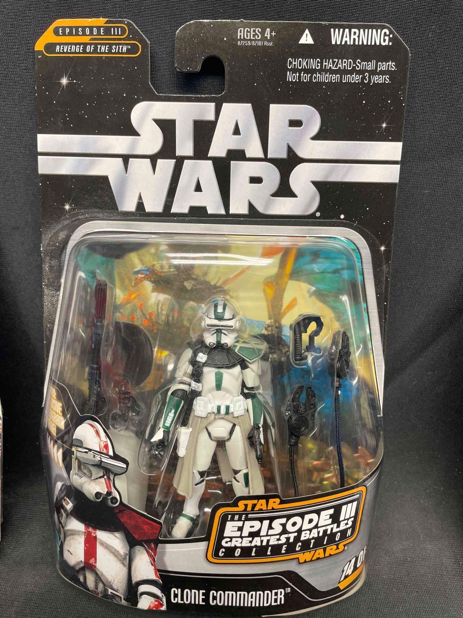 Clone Troopers Lot. Clone Commander, Shock Trooper, Hawkbat Battalion Trooper.