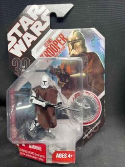 Clone Troopers Lot. Clone Commander, Shock Trooper, Hawkbat Battalion Trooper.