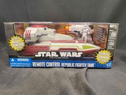 Star Wars The Clone Wars Remote Control Republic Fighter Tank Hasbro 2011